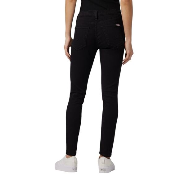 Hudson Natalie Black Mid-rise Skinny Ankle Denim Jeans size 31 - Picture 2 of 11